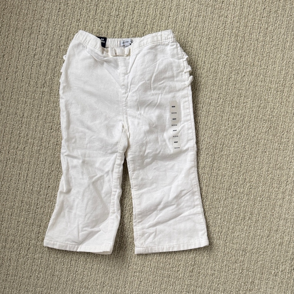 GAP Kids Cream Casual Pants